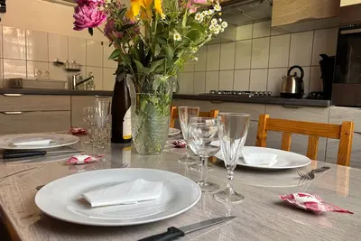 Image de Appartement « Gîtes Martine - Cœur d’Alsace » avec vue sur la montagne et Wi-Fi