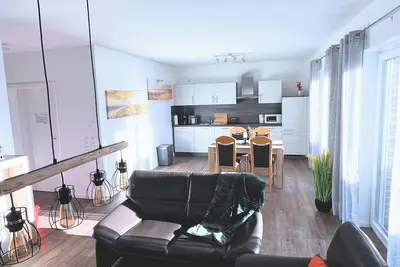 Image de New \"Poseidon\" Papenburg Ground floor 84 sqm New build Ebk Free WiFi Wheelchair accessible