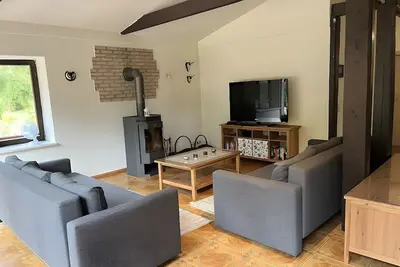 Image de Maison de vacances « Ferienhaus Vossberg » avec terrasse privée, jardin et Wi-Fi
