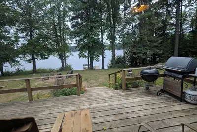 Image de Secluded 8 acre lakefront resort on Grand Portage Lake.