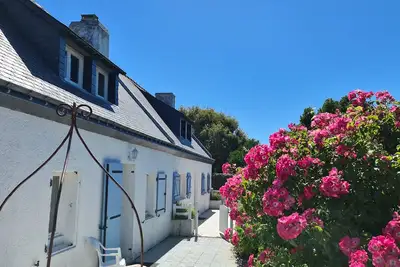 Image de Maisons mitoyennes à Belle Ile avec vélos