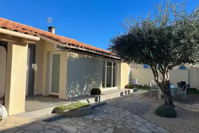 Image de V0798 - Belle villa au calme de P. P. 8 pers avec climatisation sur Vias Village.