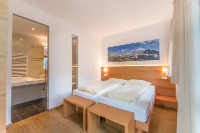 Image de Appartement « Residence Astoria 3 » avec vue sur la montagne, jardin commun et Wi-Fi