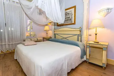 Image de Chambre « Suite 9 » avec vue montagne, terrasse partagée et Wi-Fi