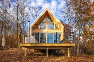 The Ffern-Cabine-Salle de bain privée