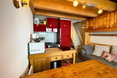 Image de Appartement chaleureux pour 4 à 100m des pistes