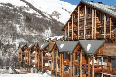 Image de Duplex 3 pièces cabine, 7 pers, balcon & ski, Valloire