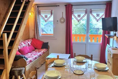 Image de Duplex 2 pièces pour 5 avec WiFi à Valloire