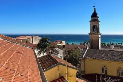 Image de Appartement Vieille ville de Menton, Vue mer - Commerces, plage à 2min à pieds