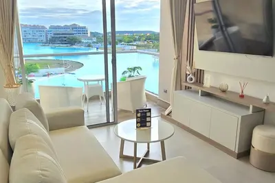 Image de Beautiful apartment in Cartagena de Indias, kristal lagoon view, fully equipped