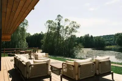 Image de Maison Canadienne au bord du Lac 12 personnes