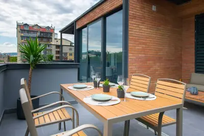 Image de Penthouse One-bedroom Terrace Suite with Kitchen