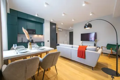 Image de Qstay Gratus Tbilisi Deluxe 2br with Balcony