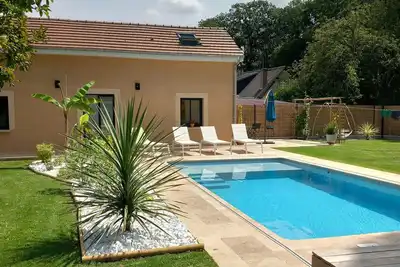 Image de Gîte Les Séquoias avec piscine et sauna proche de Paris & Giverny