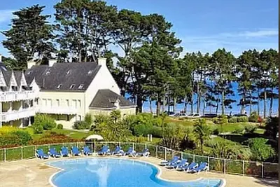 Image de Face A La Mer, Maison T3, Vue Exceptionnelle sur la Plage, Piscine, Terrasse