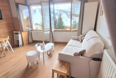 Image de Logement Cosy très belle vue à 400m des pistes