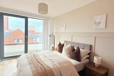 Image de 2 bedroom apartment & balcony in the heart of Jewellery Quarter Birmingham