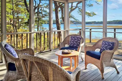 Image de Blackfish Creek 3bd--Walk to Beach, Incredible Tidal Marsh Views, A/C, Screen Porch
