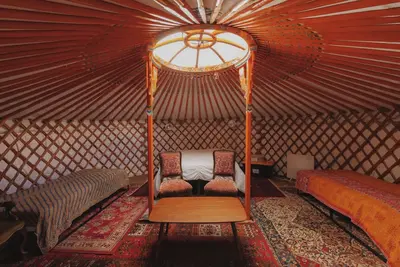 Image de Glamping yurt at Sequoia Highland Camp