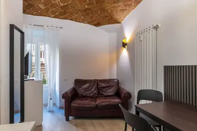 Image de A modern and welcoming 55 square meters apartment, perfect for four people, located on the ground floor of a building with an elevator (Not accessible for disabled guests and not necessary to access the apartment). The property is just steps from the Pon