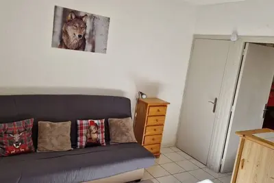 Image de Studio Cabine au cœur des Angles, pratique avec espace nuit