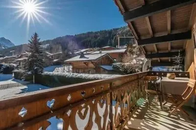 Image de Bel appt chaleureux, jardin, vue montagne, garage