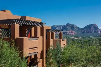 Image de 2-bedroom resort in brilliant Sedona with fitness room and Ac