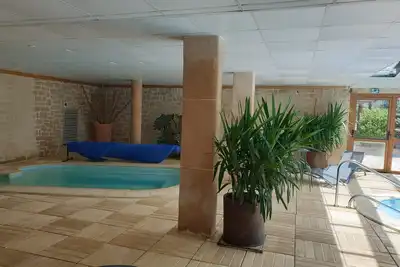 Image de T2 Duplex 4places lumineux dans résidence style chalet, piscine, sauna, jacuzzi. .