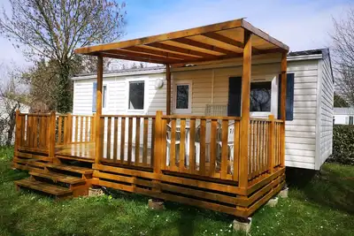 Image de A loué mobil home 6 personnes dans camping 3* le Parc des Allais à Trogues 37220