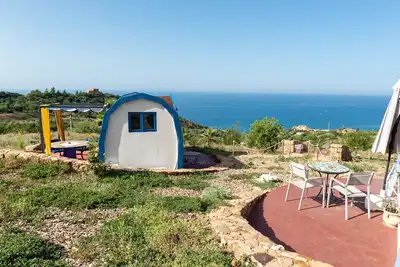 Image de Bungalow « Lavanda » avec vue mer, Wi-Fi et climatisation