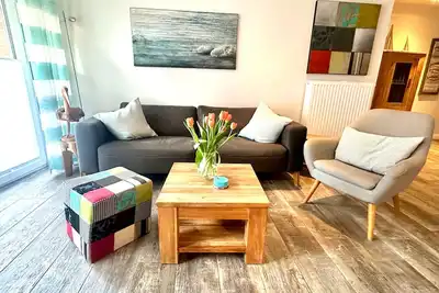 Image de Appartement 'Strandart' avec terrasse privée, jardin commun et Wi-Fi