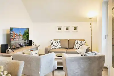 Image de Vacation apartment Schilfhaus, 2 bedrooms, sauna, whirlpool, balcony and garden