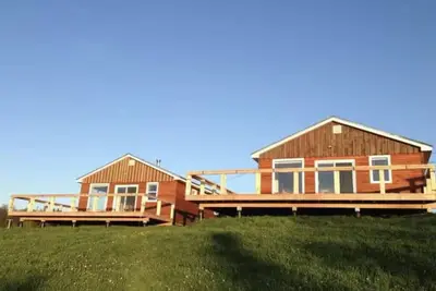 Image de Seaside Cottage at Steinhart Distillery with ocean views. Cottage 1.