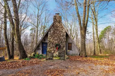 A-Frame w/ Views | Walk to Downtown/Park | Pets Ok