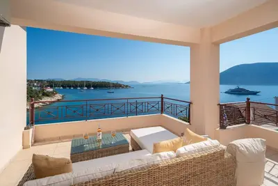 Image de Beachfront Aetheria House, Wonderful Sea Views, Furnished Terrace, Fiskardo