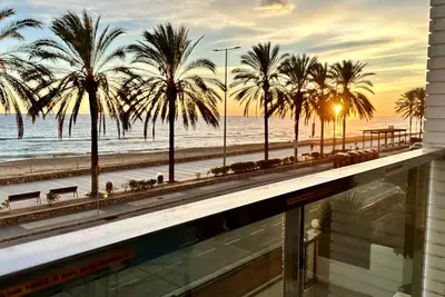 Image de Calafell in first line of sea with swimming pool