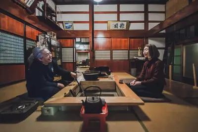 Image de Sado Island 120 year old private house for rent, Kawasaki Romantic House, Irori experience, hinoki cypress bath and storehouse sauna.