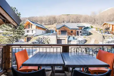 Image de Maison de vacances « Appartement Le Galibier » avec jardin commun et Wi-Fi