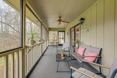 Golf Course & Mtn Views: Franklin Family Condo