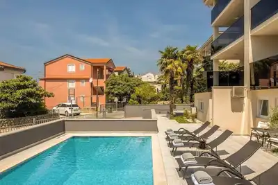 Image de Moderne Wohnung in Crikvenica mit schöner Terrasse by Interhome