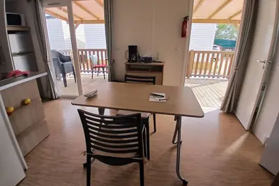 Image de Mobilheim \"Les Dunes\" mit Blick auf das Wasser by Interhome