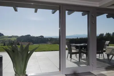 Image de Appartement in Oberallgäu mit Großer Terrasse by Interhome