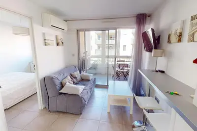 Image de Charmant T2 avec climatisation à Sète