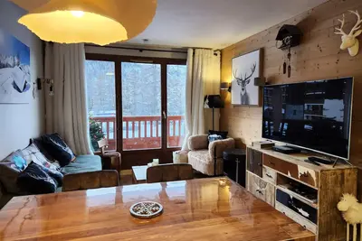 Image de Appartement au pied des pistes vue montagne 3 pièces 6 personnes - Prestige - super Home