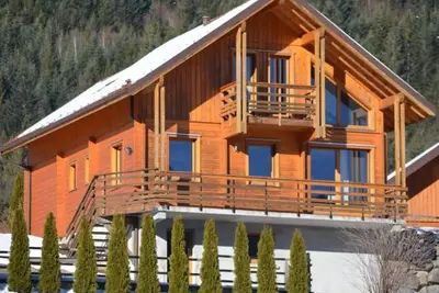Image de Chalet chaleureux à Gérardmer avec spa et sauna