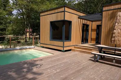 Image de Gîte neuf 2ch avec piscine privée – Calme, nature & confort à 10min de Bergerac