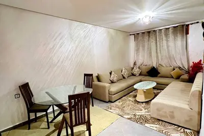 Image de appartement situé dans un quartier calme et agréable de Tanger
