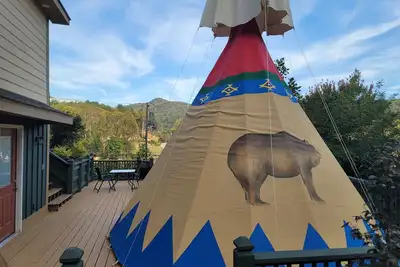 Image de The Tallulah Tipi - with Private Fire Pit & Mountain Views