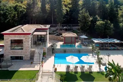 Karvouno Villa • Private Pool • Beachfront Bliss