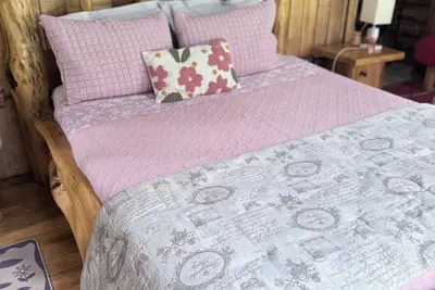 Image de Mountain cabin, natural environment, Huequecura river tourist attractions